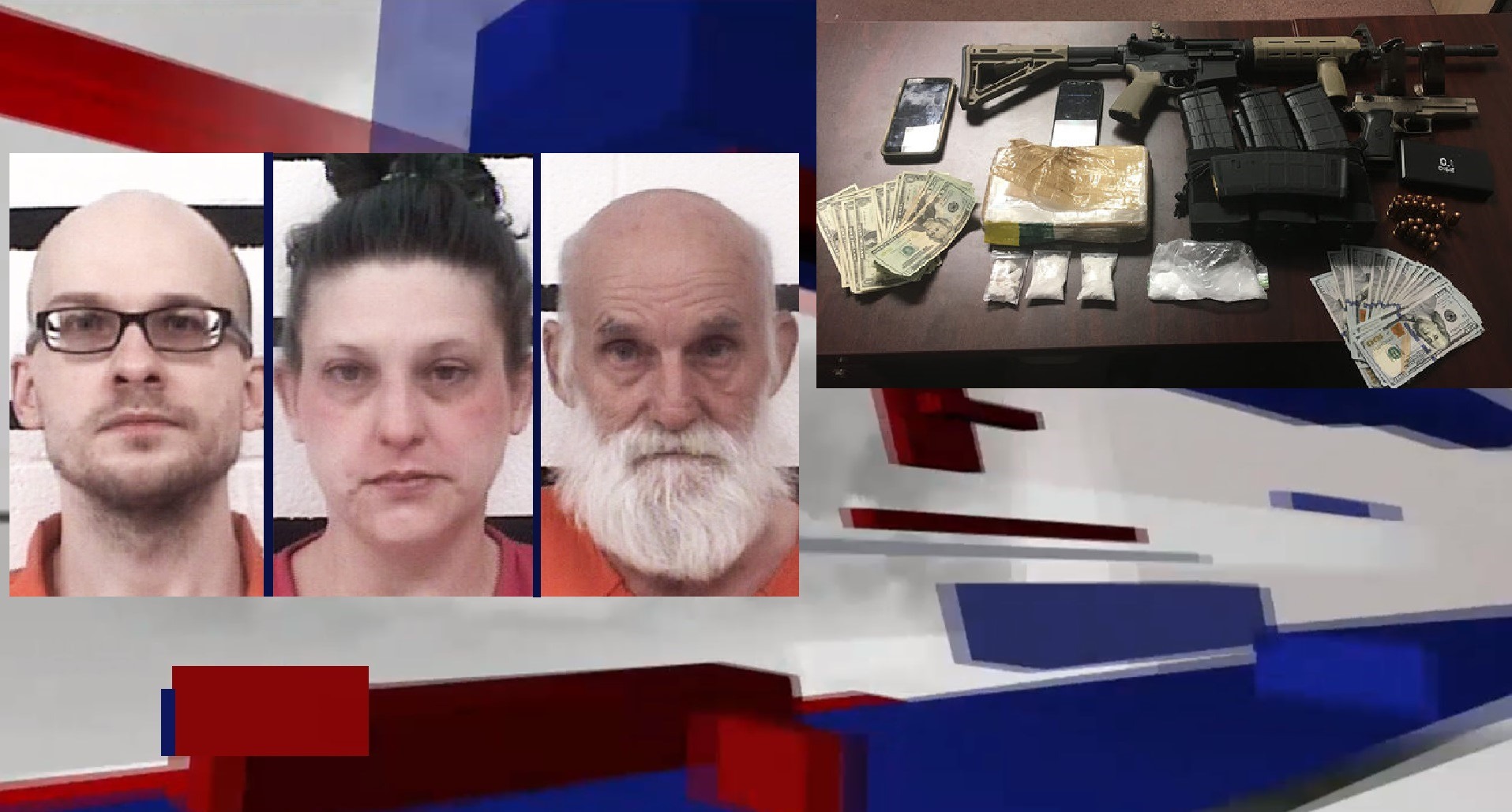 $640,000 WORTH OF COCAINE, HEROIN, & FENTANYL FOUND IN NORTH CAROLINA HOME