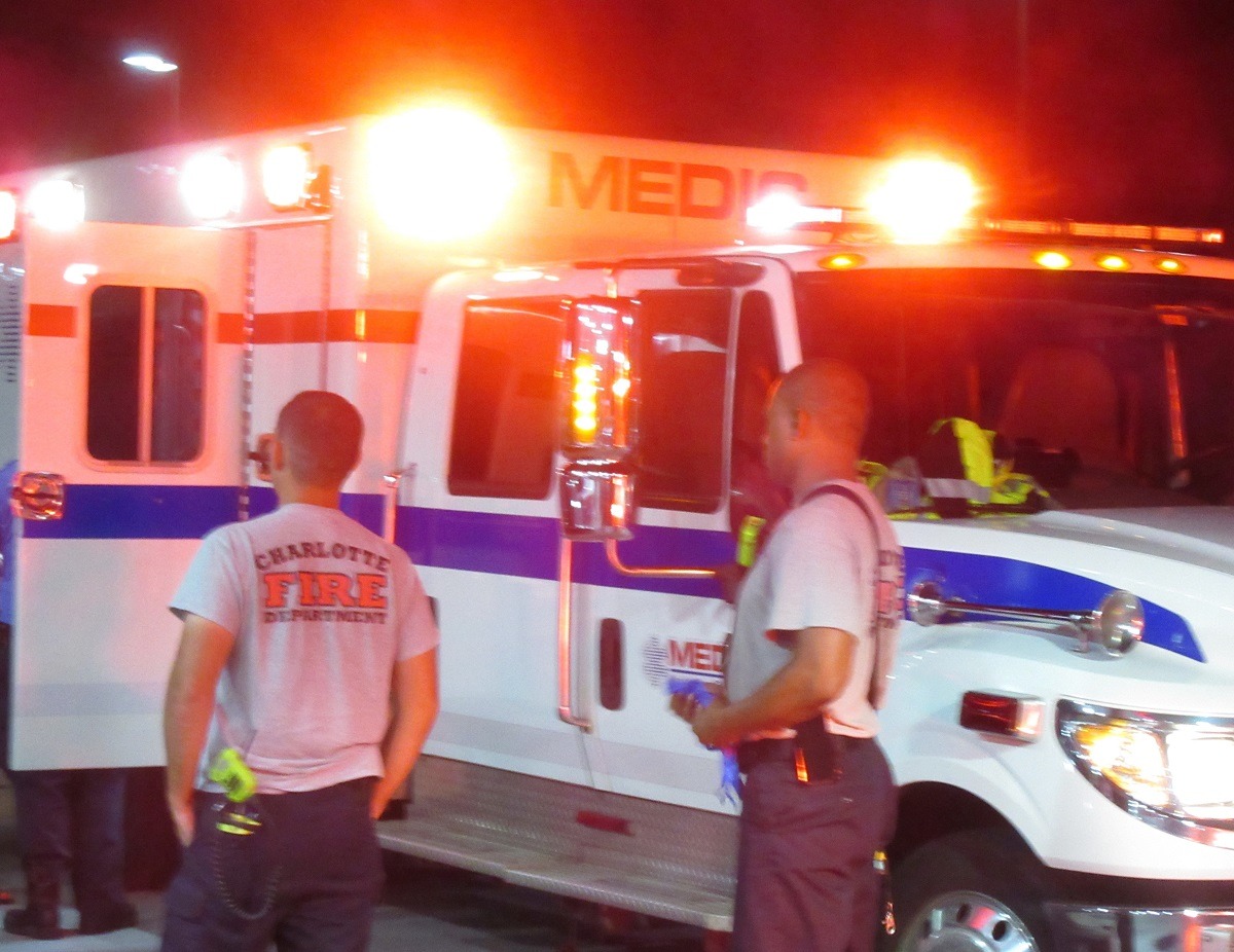 BEATTIES FORD ROAD SHUT DOWN, SEVERAL SHOOTINGS, FOUR OFFICERS SENT TO HOSPITAL