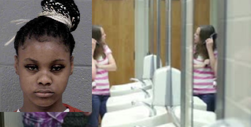 GIRL FORCED INTO BATHROOM WITH KNIFE AT INDEPENDENCE HIGH SCHOOL