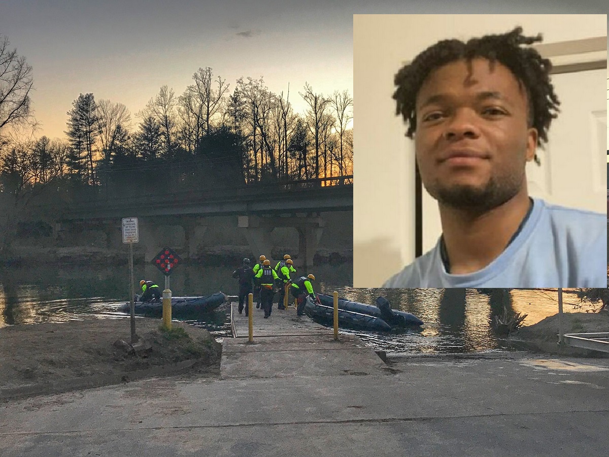 MALE VICTIM FOUND DEAD IN RIVER