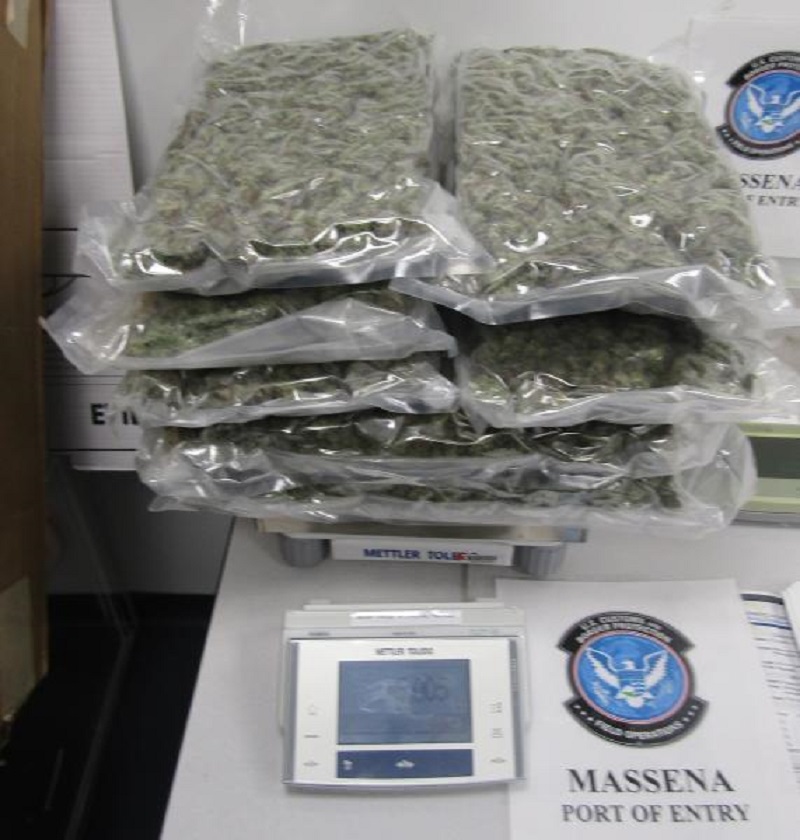 $24,000 WORTH OF MARIJUANA FOUND IN TRUNK OF CAR