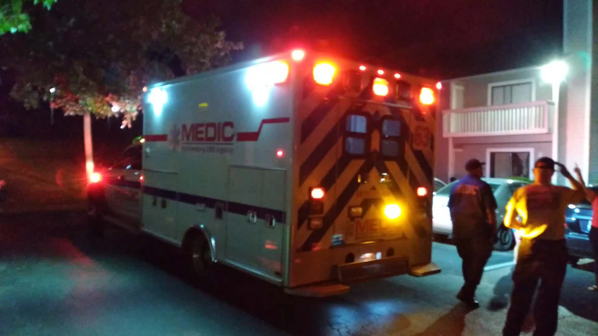VICTIM MURDERED DURING DOUBLE SHOOTING AT APARTMENTS
