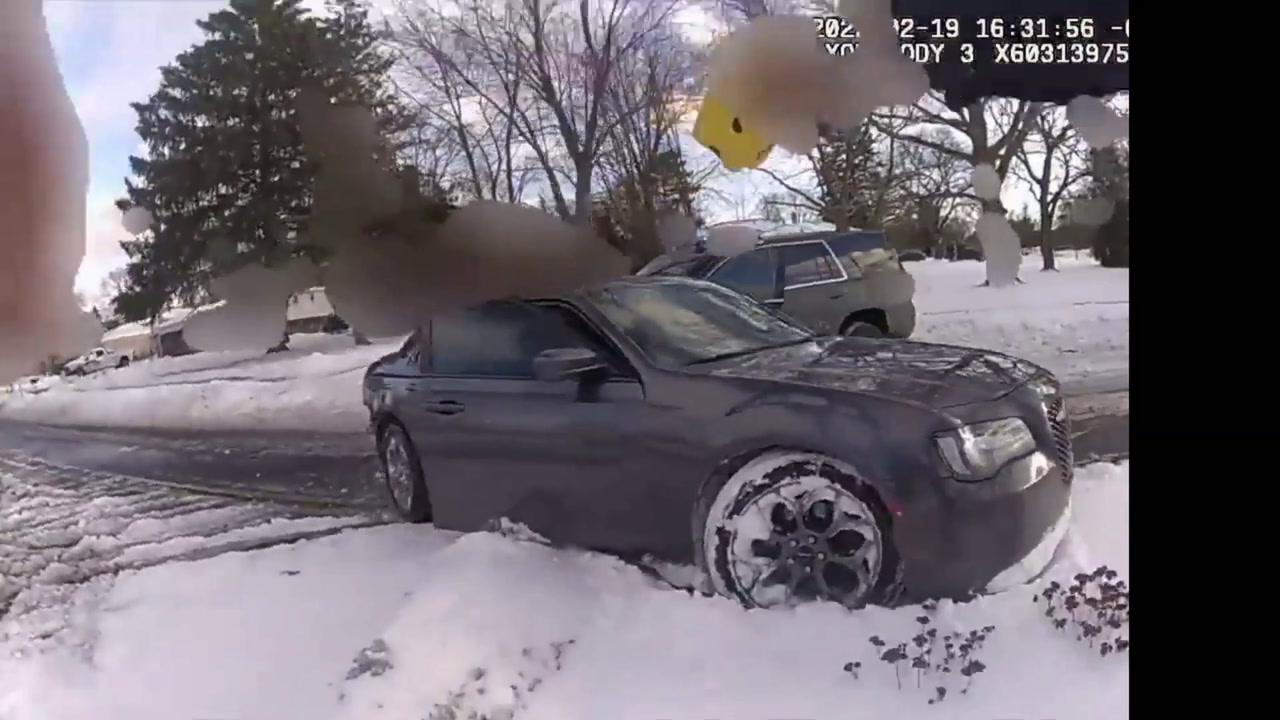 VIDEO: MAN STEALS POLICE CAR IN THE SNOW, THEN GETS TASERED