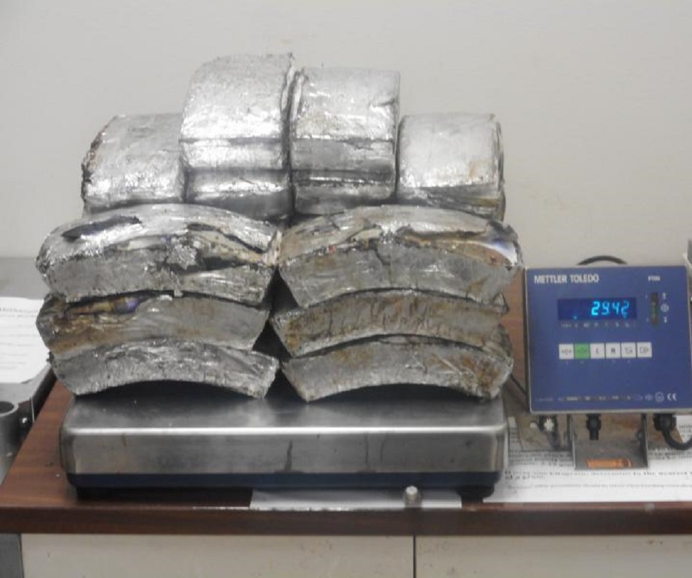 WOMAN CAUGHT WITH $1.2 MILLION IN METH