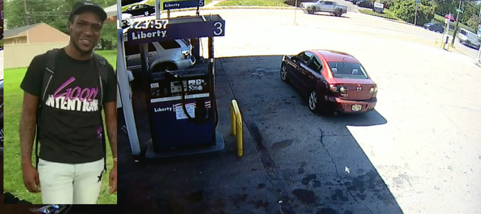 VIDEO: MURDER AT GAS STATION, VICTIM SHOT