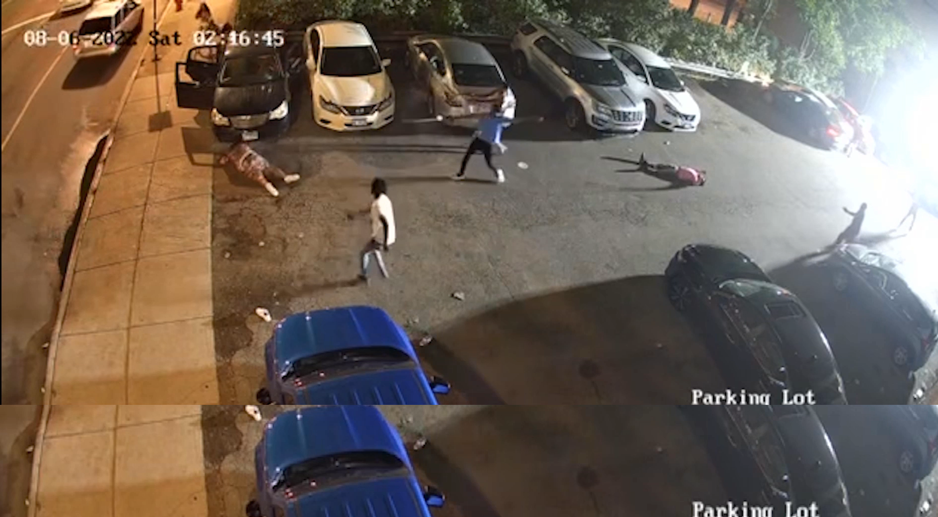 VIDEO: DEADLY SHOOTING IN DOWNTOWN PARKING LOT
