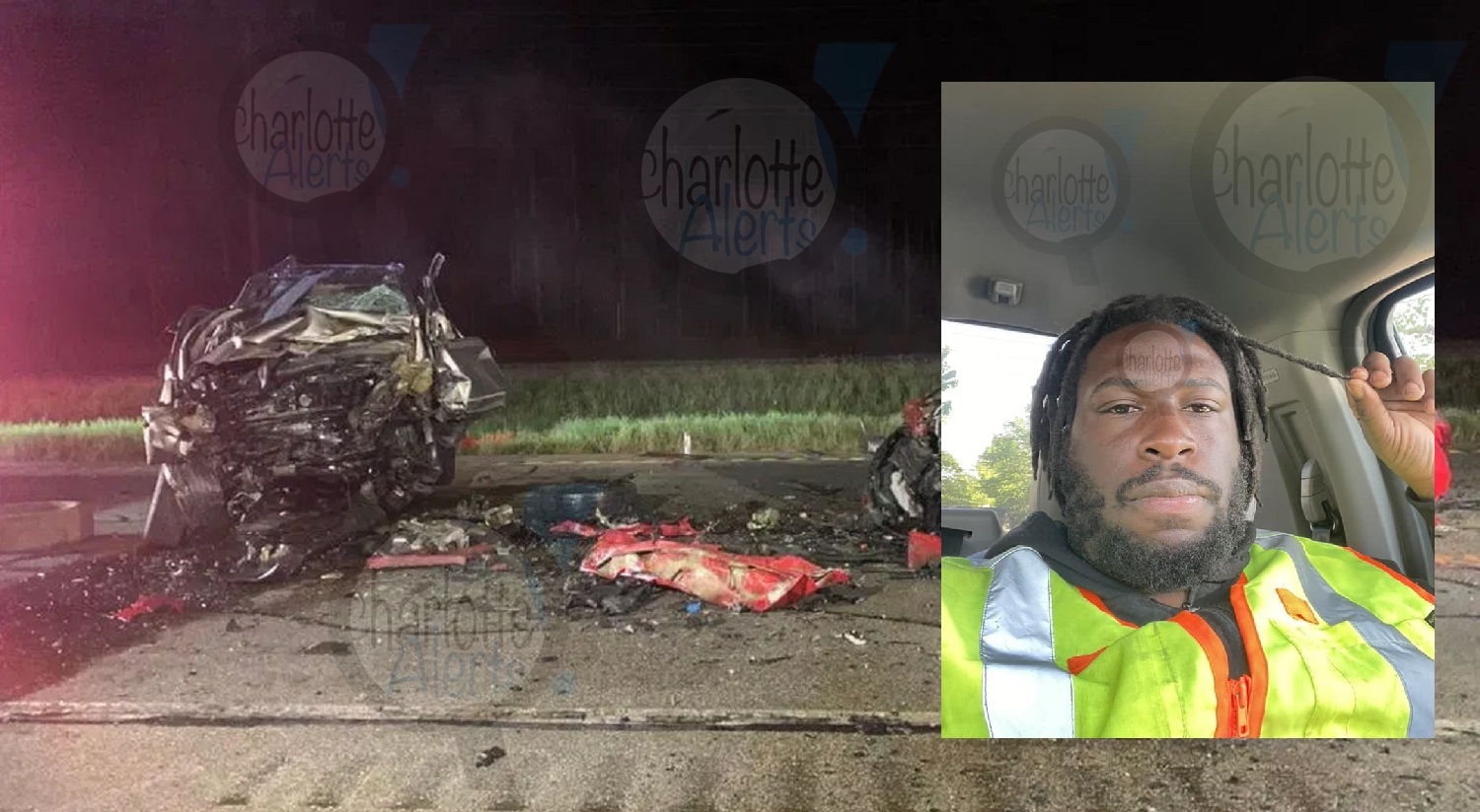 MAN KILLED IN UPSIDE DOWN CRASH NEAR SHELL GAS STATION OVERNIGHT