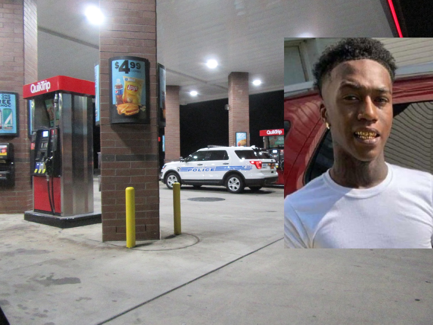MAN MURDERED AT QUIK TRIP GAS STATION ON MEMORIAL DAY