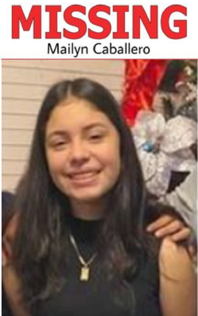 TEEN GIRL REPORTED MISSING ON CHRISTMAS DAY