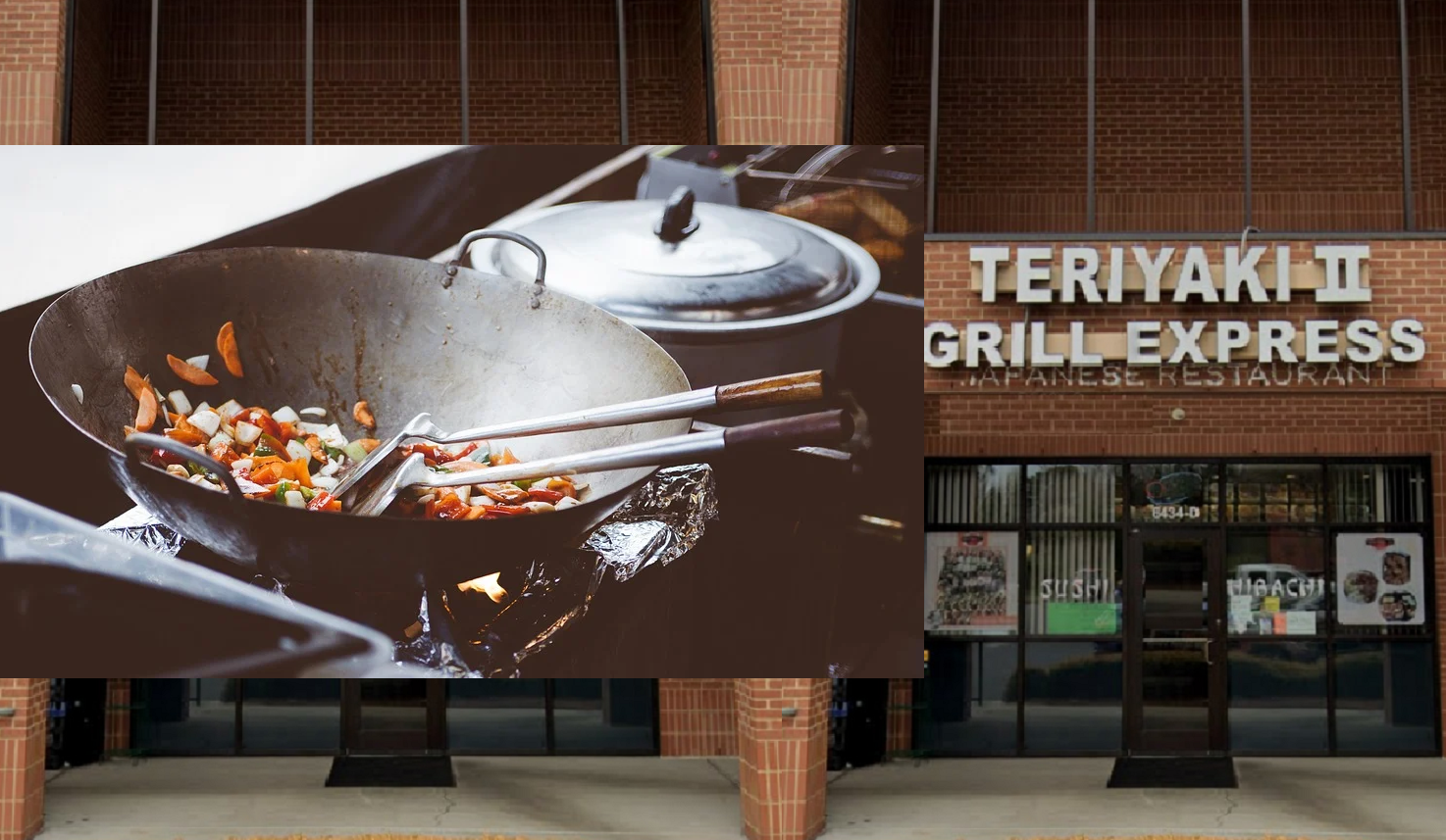 SEVERAL DEAD ROACHES FOUND AT TERIYAKI EXPRESS II IN THE DINING AREA