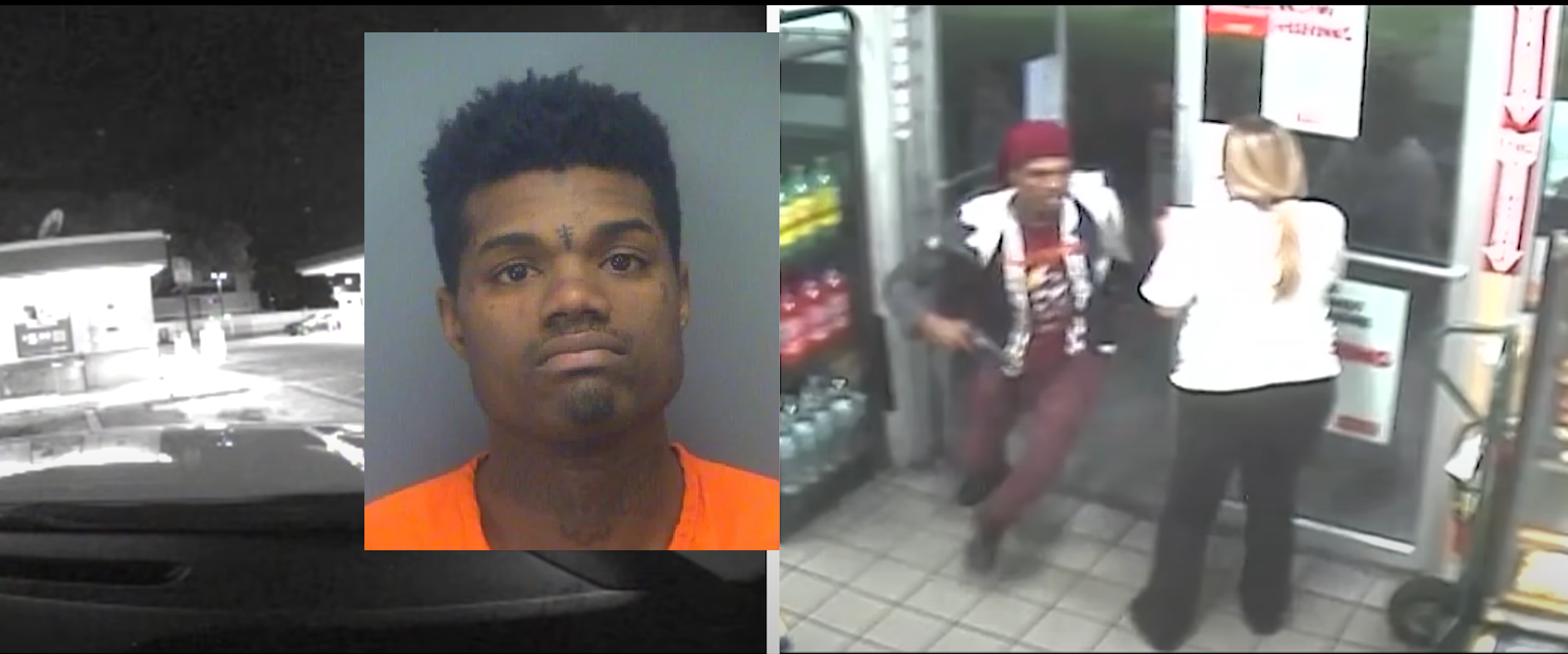 VIDEO: GAS STATION SHOOT-OUT, COP GETS SHOT