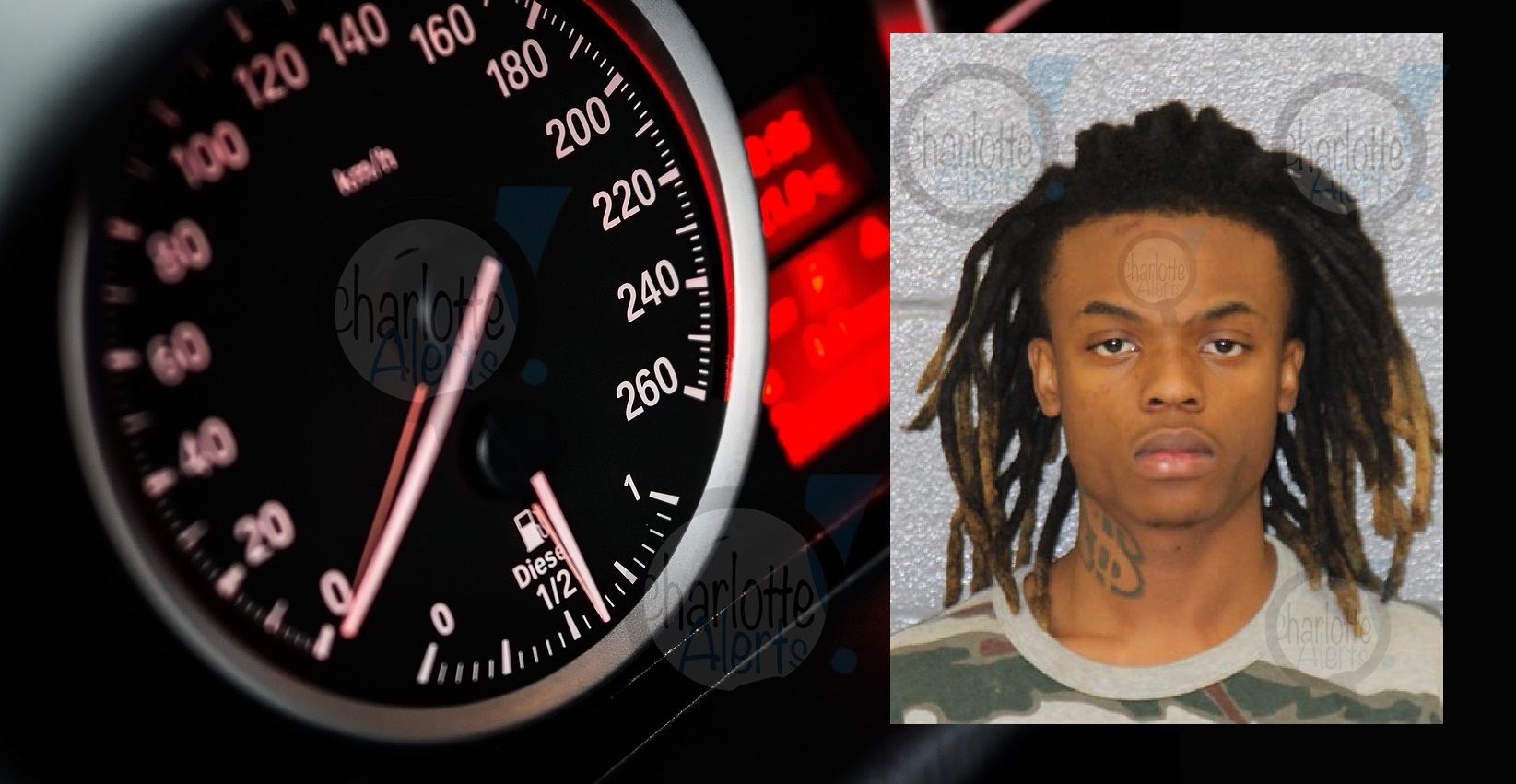 COPS CHASE TEENAGER IN HIGH SPEED PURSUIT ON TUCKASEEGEE ROAD FOLLOWING SHOOTOUT
