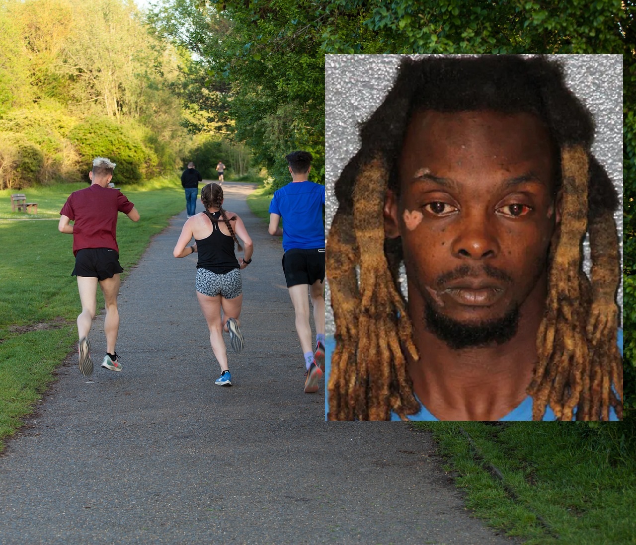 SUSPECT SHOOTS MAN JOGGING ON TRAIL, PLEADS GUILTY