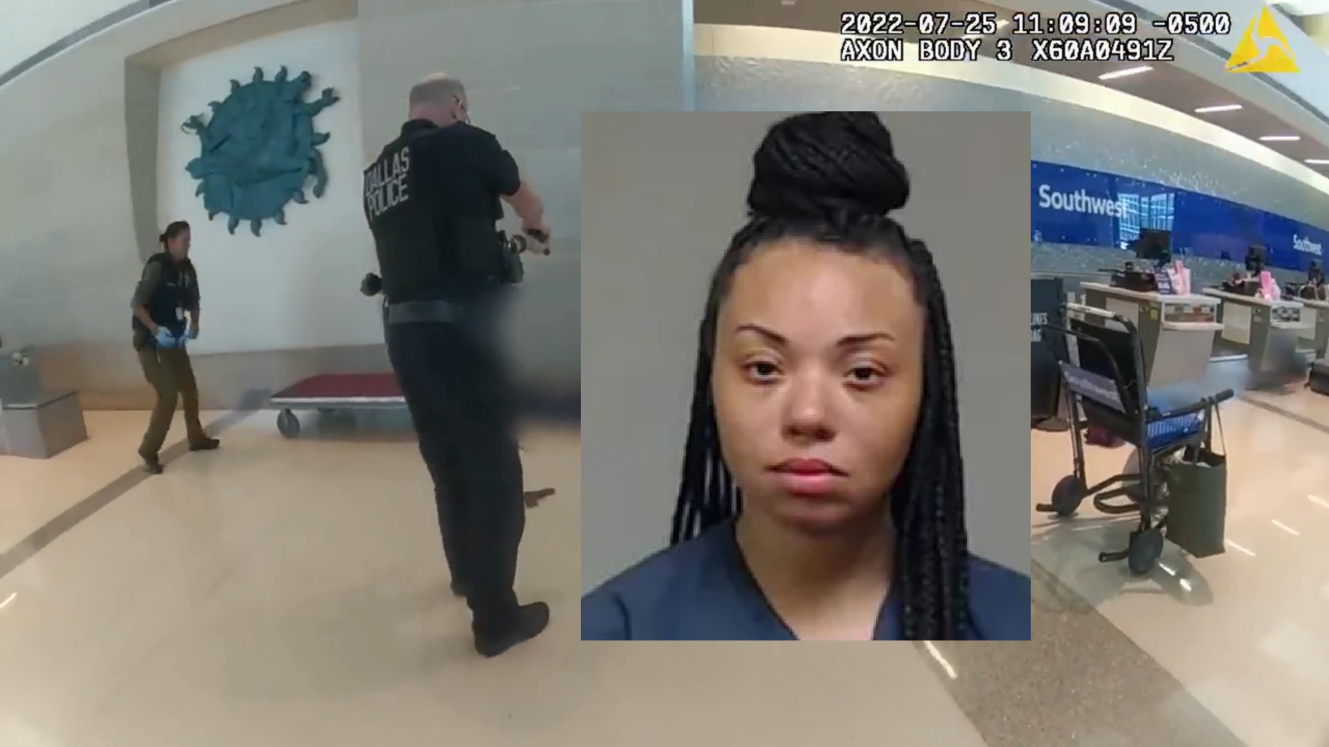 VIDEO: AIRPORT SHOOTING, WOMAN FIRES SHOTS AND THEN GETS SHOT BY POLICE