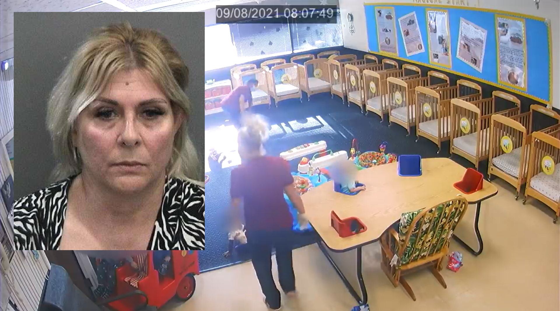 VIDEO: DAYCARE WORKER ARRESTED IN CHILD ABUSE CASE