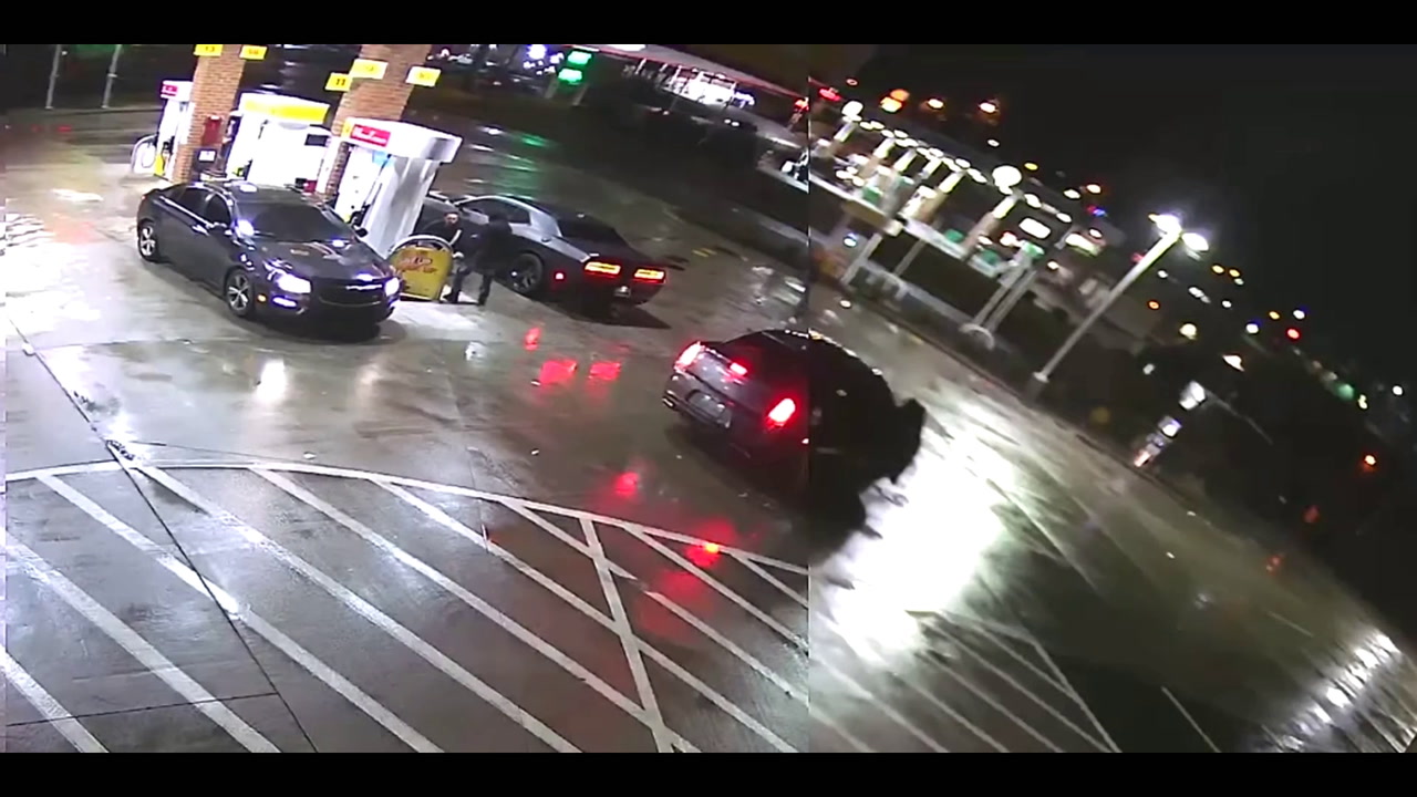 VIDEO: GAS STATION HOMICIDE, MAN KILLED PUMPING GAS
