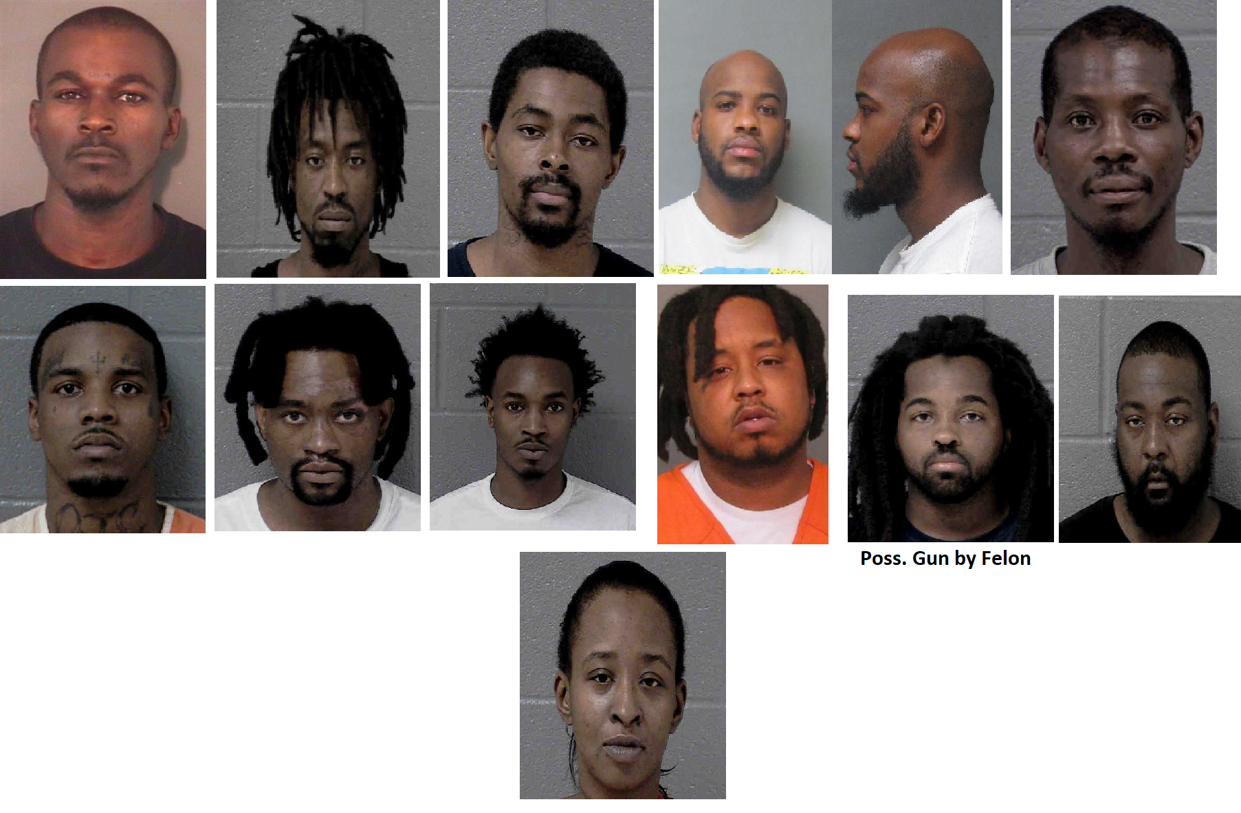 FBI AND DEA ARREST SEVERAL IN FENTANYL, COCAINE, METH, AND GUN PROBE