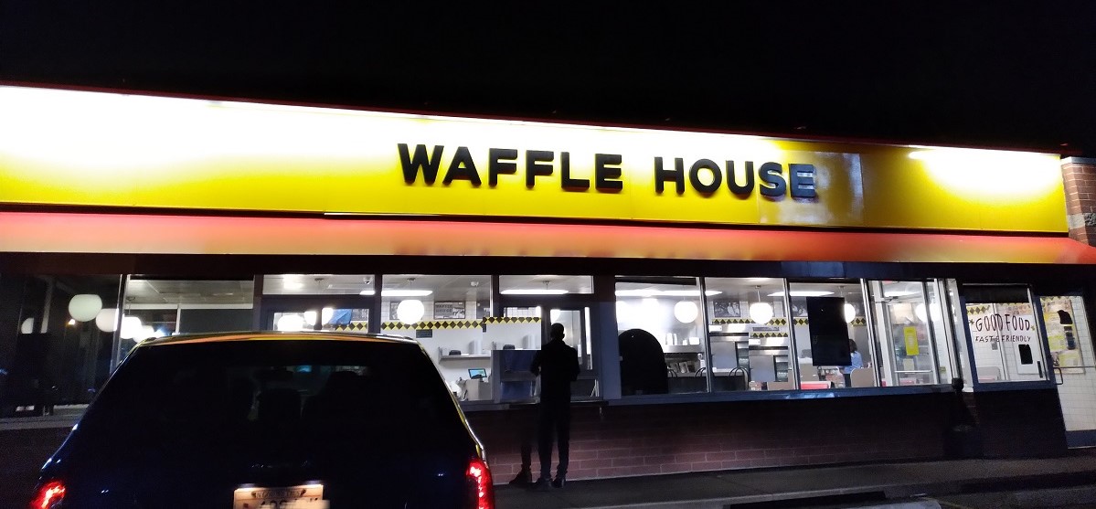 WAFFLE HOUSE EARNS 86.50 B ON FOOD INSPECTION