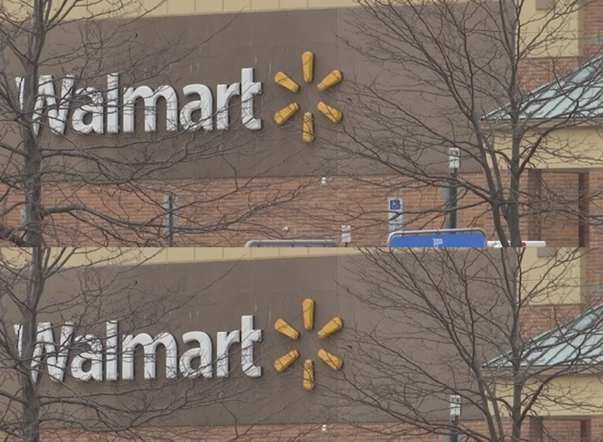 ONE SHOT AT WALMART ON BLACK FRIDAY IN NORTH CAROLINA