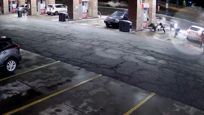 VIDEO: RAPPERS SHOT AT WITH AK-47 WHILE MAKING MUSIC VIDEO IN DRIVE BY SHOOTING