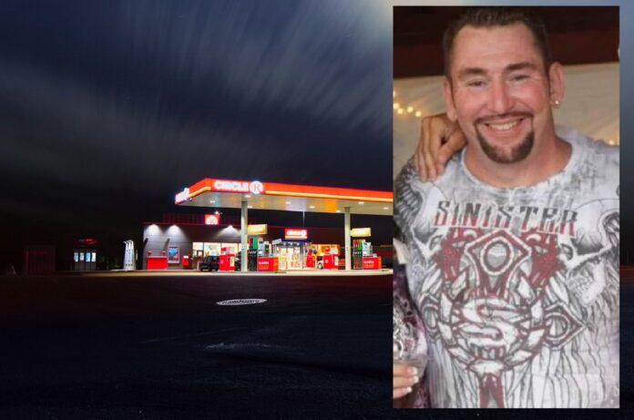 VICTIM FOUND DEAD AT CIRCLE K AT GAS PUMP ON BROOKSHIRE BLVD.