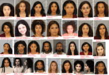 BEAUTIFUL WOMEN ARRESTED