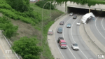 VIDEO TRUCK CRASHES HAULING MACHINE GUN AMMUNITION