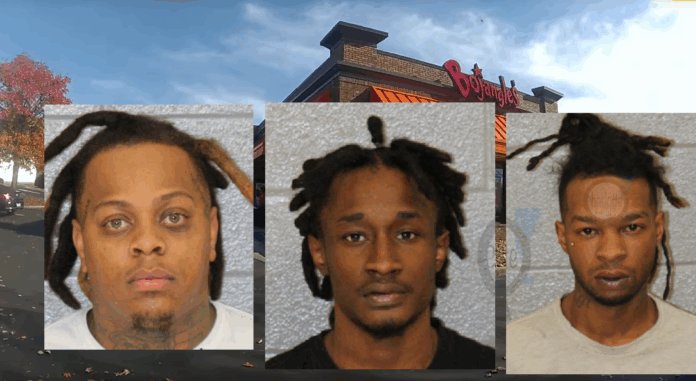 MAN MURDERED AT BOJANGLES GETS SHOT IN HEAD, 2 ARRESTS MADE