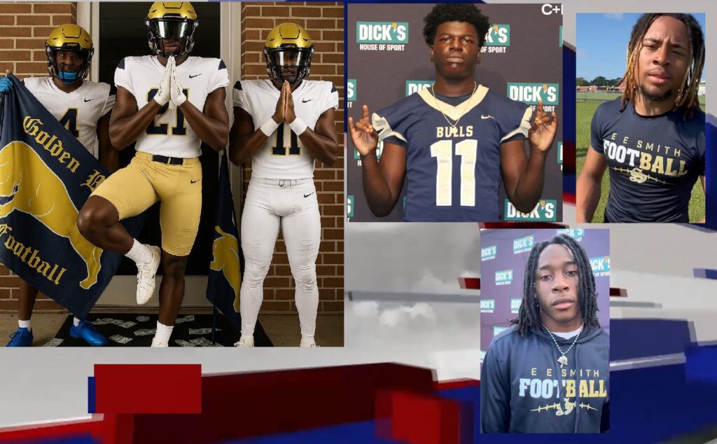 FOOTBALL PLAYERS KILLED IN CRASH EE Smith High School