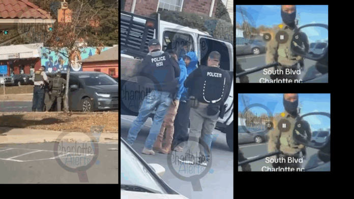NEW VIDEO: BORDER PATROL BREAKS IMMIGRANT’S TRUCK WINDOW IN CHARLOTTE, AMERICAN CITIZEN ARRESTED, ICE IN UNDERCOVER VANS