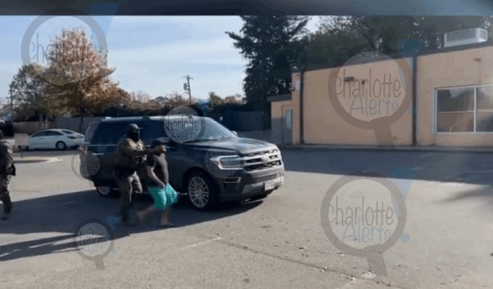 VIDEO: BORDER PATROL MAKING ARRESTS IN CHARLOTTE WITH MACHINE GUNS, ALONG WITH ICE ON CENTRAL AVE AND SOUTH BLVD.