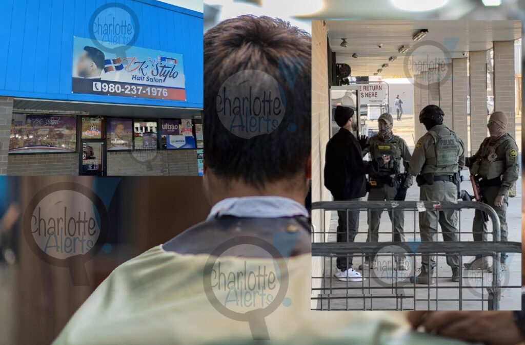 VIDEO: ICE RAIDS LATINO BARBER SHOP ON ALBEMARLE ROAD, DR STYLO