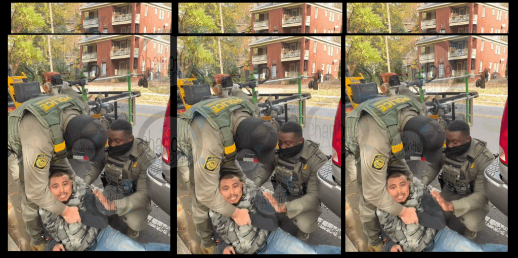 VIDEO LANDSCAPER ARRESTED BY BORDER PATROL ON THE JOB