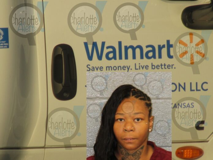 WOMAN ACCUSED OF STEALING FROM WALMART ON WILKINSON BLVD. AFTER BEING BANNED