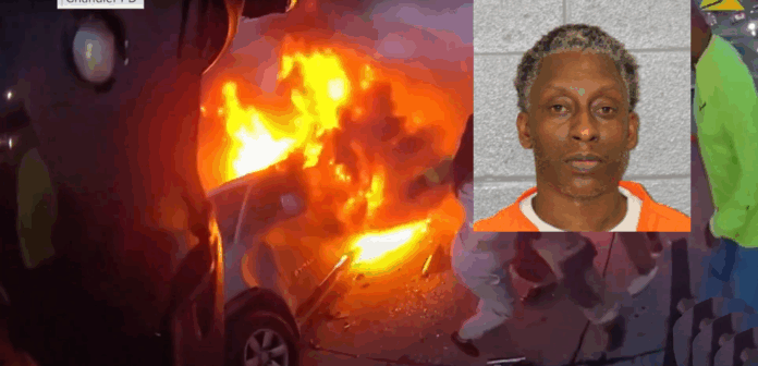 MAN KILLED, BURNED ALIVE IN FIERY HIT AND RUN CRASH DRIVING CADILLAC