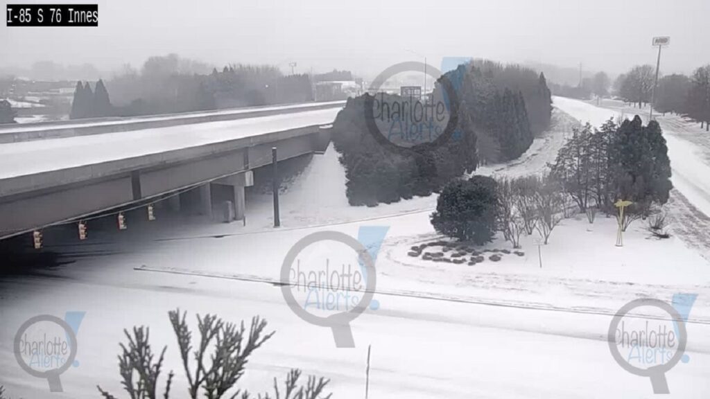 snow charlotte north carolina