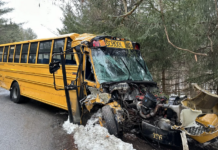 school bus crash