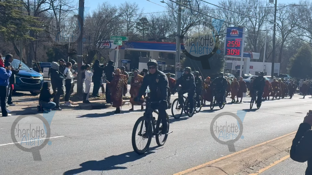 monk walk charlotte north carolina