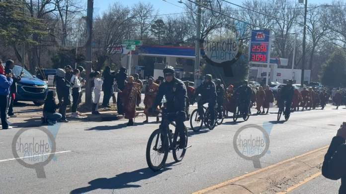 MONKS WALK ON WEST SUGAR CREEK, AREA IS PROSTITUTION FILLED WITH DRUG ADDICTS