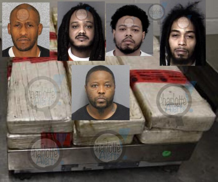 CHARLOTTE DRUG GROUP BUSTED, HAD OVER 50 KILOGRAMS OF COCAINE IN STASH HOUSES, KNOWN AS GETTING MONEY BROTHERS