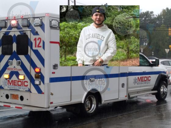 MAN DIES IN RAINY CAR CRASH, VEHICLE HITS TREE | CHARLOTTE ALERTS NEWS