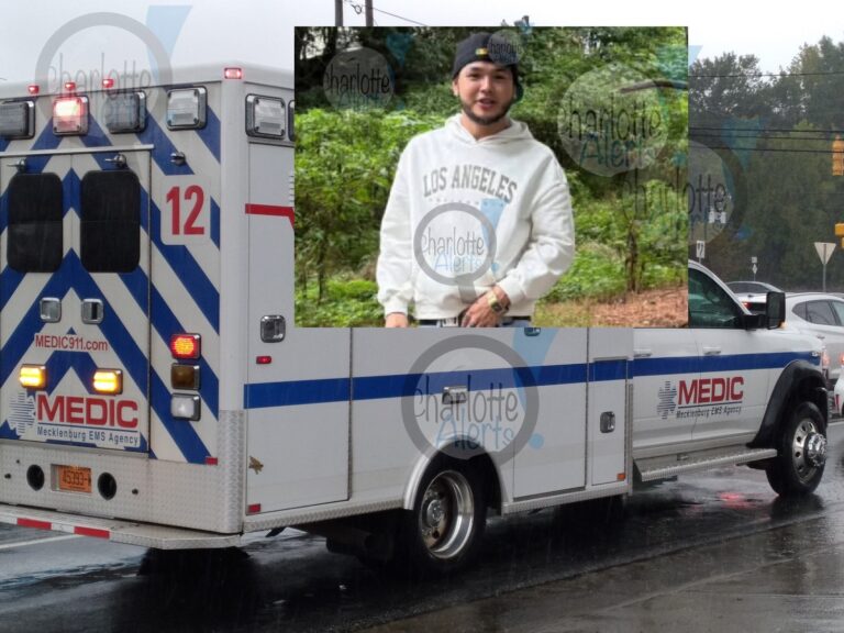 MAN DIES IN RAINY CAR CRASH, VEHICLE HITS TREE | CHARLOTTE ALERTS NEWS