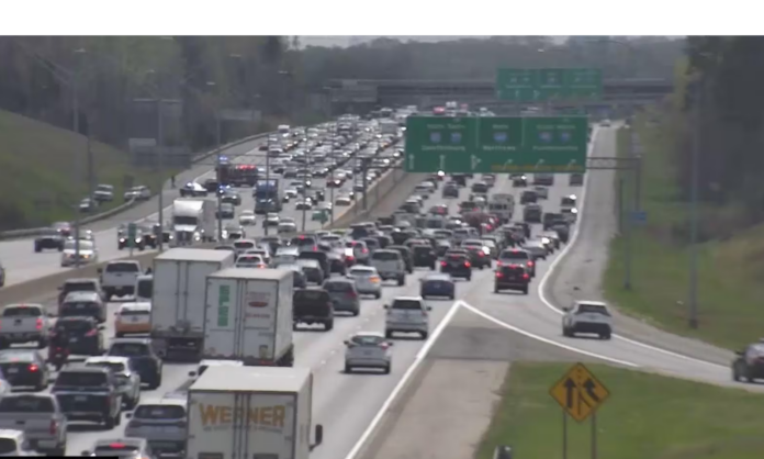 ONE DEAD ON I-485 DURING CAR CRASH