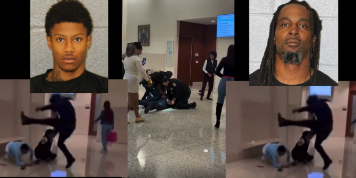 VIDEO: COURT FIGHT DURING MURDER TRIAL AT MECKLENBURG COUNTY COURT