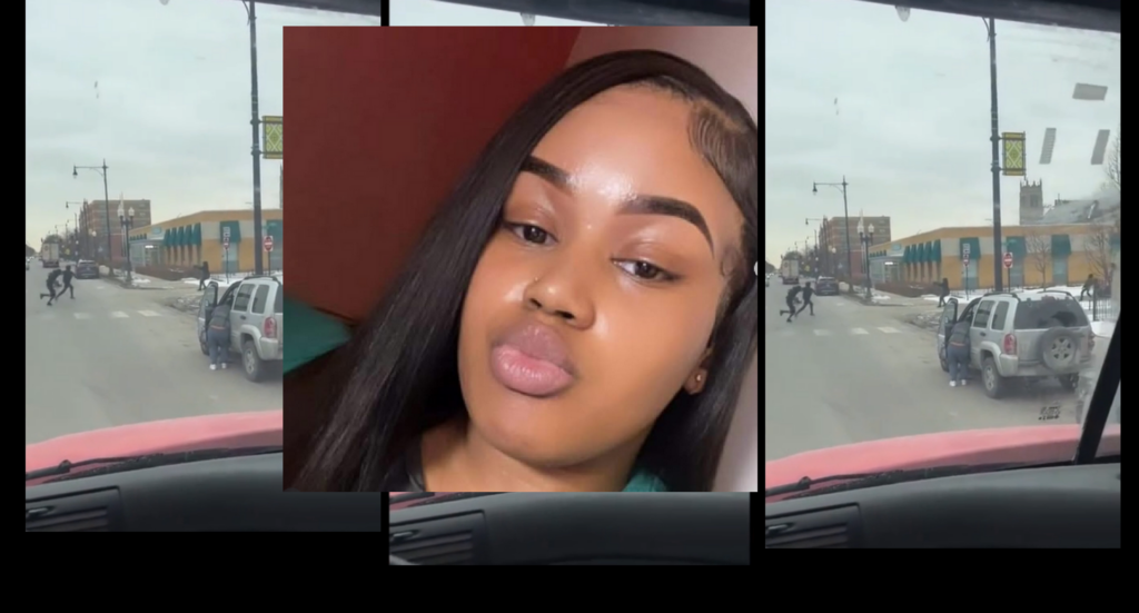 VIDEO WOMAN MURDERED IN DOUBLE SHOOTING WITH HER BABY IN CAR