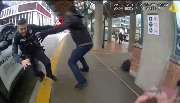 VIDEO: MAN STABS COP AT BUS STATION AND THEN GETS SHOT