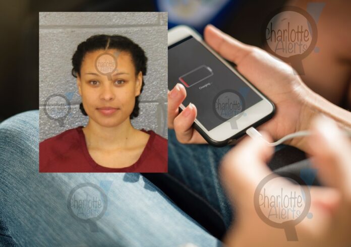 FEMALE SUSPECT ARRESTED ACCUSED OF BITING WOMAN ON LEG OVER PHONE CHARGER