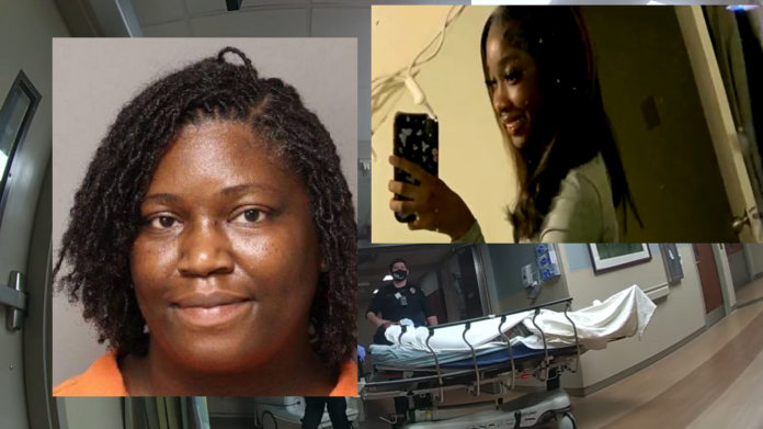 VIDEO: WOMAN ARRESTED AFTER TEEN CUT IN NECK DURING ALTERCATION IN HOUSING PROJECTS