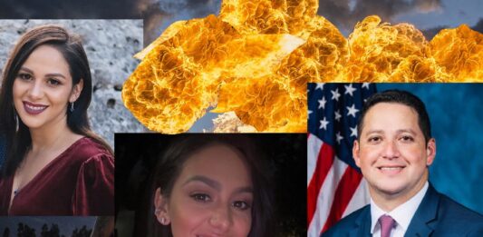 congress man Tony Gonzales adultery Regina Santos Aviles suicide sets self on fire