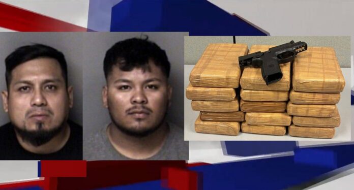 15 KILOGRAMS OF COCAINE FOUND IN TRAFFIC STOP, 2 LATINO CARTEL MEMBERS ARRESTED